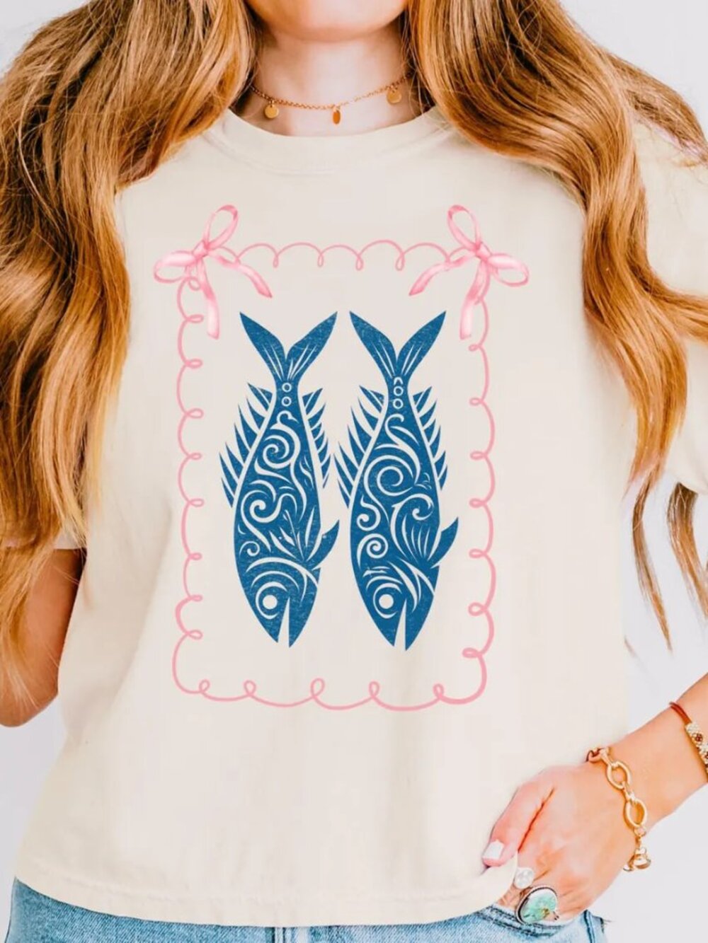 Cute Fish Shirt, Beach Vibes Tee, Ocean Lover Gift